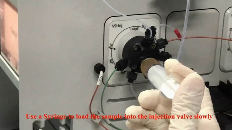 Gel filtration desalting chromatography for separating the precipitated proteins by AKTA