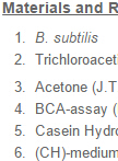 Isolation of the Secretome from Bacillus subtilis