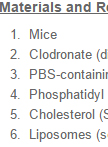Protocol for Macrophage Depletion from Mice 