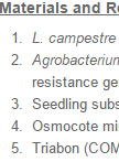 Floral Dip Transformation in Lepidium campestre