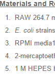  Fitness Measurements of Evolved Esherichia coli