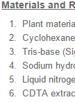 Cyclohexane Diamine Tetraacetic Acid (CDTA) Extraction of Plant Cell Wall Pectin