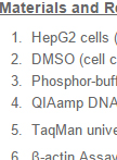 Determination of Mitochondrial DNA Upon Drug Treatment