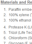 Total RNA Extraction from Formalin-Fixed, Paraffin-Embedded (FFPE) Blocks