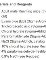 Measuring Blood-brain-barrier Permeability Using Evans Blue in Mice