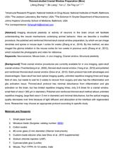 薄颅骨窗口的制备（小鼠）