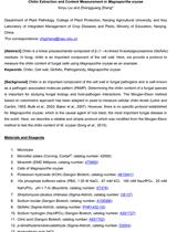 Chitin Extraction and Content Measurement in <em>Magnaporthe oryzae</em>