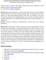 Exopolysaccharide Quantification for the Plant Pathogen Ralstonia solanacearum