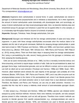 Assaying Glycogen and Trehalose in Yeast