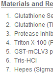 Proteolytic Fragment Isolation and Analysis (ex. N-terminal GST-tagged CLAVATA3 Protein GST-CLV3)