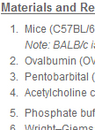 Mast Cell Dependent Airway Hyperresponsiveness (AHR)