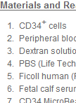 Isolation of Human Blood Progenitor and Stem Cells from Peripheral Blood by Magnetic Bead 