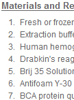 Measurement of Hemoglobin