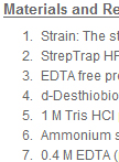 莱茵衣藻中的叶绿体ClpP复合体的纯化- Strep-tagII融合亲和纯化