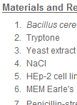 Cytotoxicity Assay for Detection of Cereulide Produced by Emetic Bacillus cereus