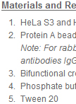Immunoprecipitation for Cell Culture
