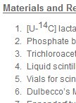 Analysis of the Incorporation of Carbon Atoms from Radioactive Lactate into Proteins 