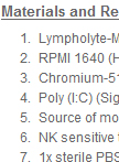 Ex vivo Natural Killer Cell Cytotoxicity Assay