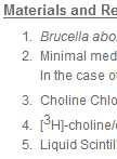 Choline Uptake Assay in Bacterial Cells 