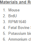In vivo BrdU Incorporation Assay for Murine Hematopioetic Stem Cells