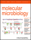 Cover of Molecular Microbiology, featuring study using the protocol.