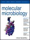 Cover of Molecular Microbiology, featuring study using the protocol.