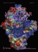 Cover of Plant Molecular Biology, featuring study using the protocol.