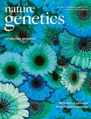 Cover of Nature Genetics, featuring study using the protocol.