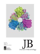 Cover of Journal of Bacteriology, featuring study using the protocol.