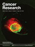 Cover of Cancer Research, featuring study using the protocol.