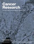 Cover of Cancer Research, featuring study using the protocol.