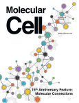 Cover of Molecular Cell, featuring study using the protocol.