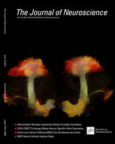 Cover of The Journal of Neuroscience, featuring study using the protocol.