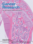 Cover of Cancer Research, featuring study using the protocol.