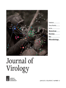 Cover of Journal of Virology, featuring study using the protocol.
