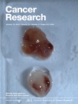 Cover of Cancer Research, featuring study using the protocol.