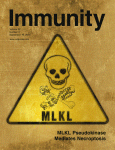 Cover of Immunity, featuring study using the protocol.