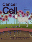 Cover of Cancer Cell, featuring study using the protocol.