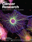 Cover of Cancer Research, featuring study using the protocol.