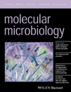 Cover of Molecular Microbiology, featuring study using the protocol.
