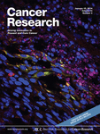 Cover of Cancer Research, featuring study using the protocol.