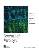 Cover of Journal of Virology, featuring study using the protocol.