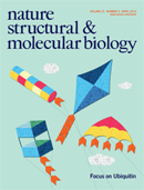Cover of Nature Structural & Molecular Biology, featuring study using the protocol.
