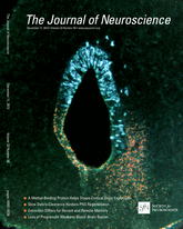 Cover of The Journal of Neuroscience, featuring study using the protocol.