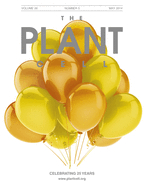 Cover of The Plant Cell, featuring study using the protocol.
