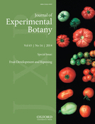 Cover of Journal of Experimental Botany, featuring study using the protocol.