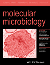 Cover of Molecular Microbiology, featuring study using the protocol.
