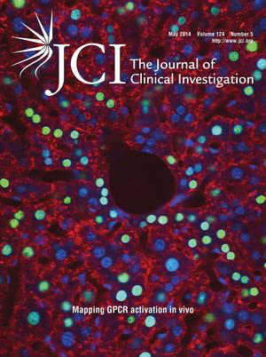 Cover of The Journal of Clinical Investigation, featuring study using the protocol.