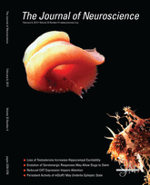 Cover of The Journal of Neuroscience, featuring study using the protocol.