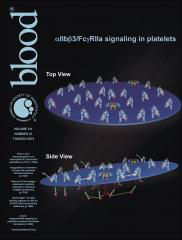 Cover of Blood, featuring study using the protocol.